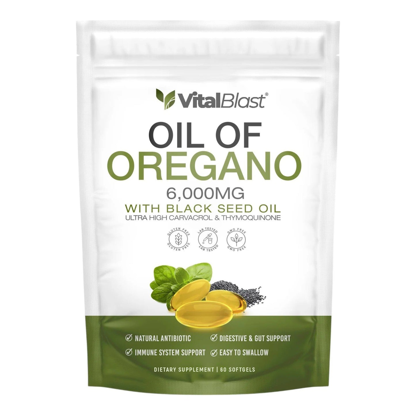 VitalBlast® Oil Of Oregano Softgels